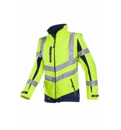 SIOEN Warnschutz Softshelljacke Malden Mit Abnehmbaren Ärmeln