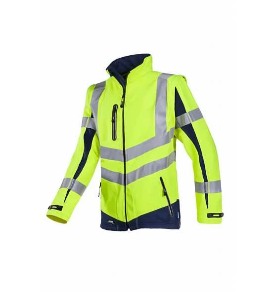SIOEN Warnschutz Softshelljacke Malden Mit Abnehmbaren Ärmeln 3 SIOEN Warnschutz Softshelljacke Malden Mit Abnehmbaren Ärmeln