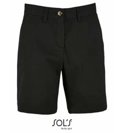SOL`S Women`s Chino Bermuda Shorts Jasper