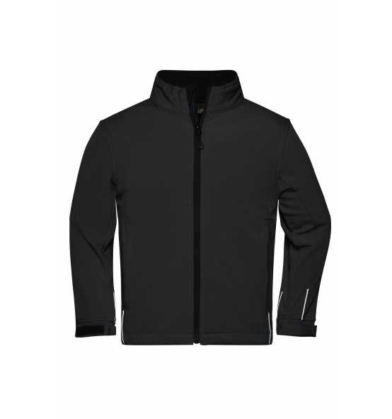 James & Nicholson Softshell Jacke Kinder JN135K 4 James & Nicholson Softshell Jacke Kinder JN135K – Bild 2