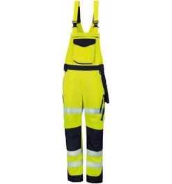 Vizwell-Warnschutz-Kontrast-Latzhose VWTC115