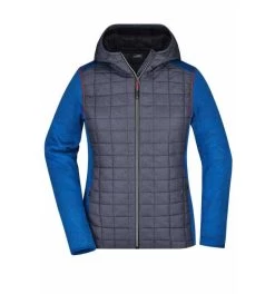 James & Nicholson Strickfleecejacke Im Stylischen Materialmix Damen JN771 -Professionelles Geschäft für Arbeitskleidung 738390 czm