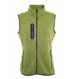 James & Nicholson Strickfleece Weste Mit Stehkragen Damen JN773 -Professionelles Geschäft für Arbeitskleidung 738450 czm