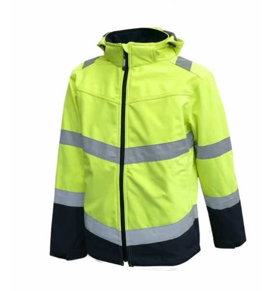 Dassy Warnschutz Softshelljacke Malaga 4 Dassy Warnschutz Softshelljacke Malaga – Bild 2