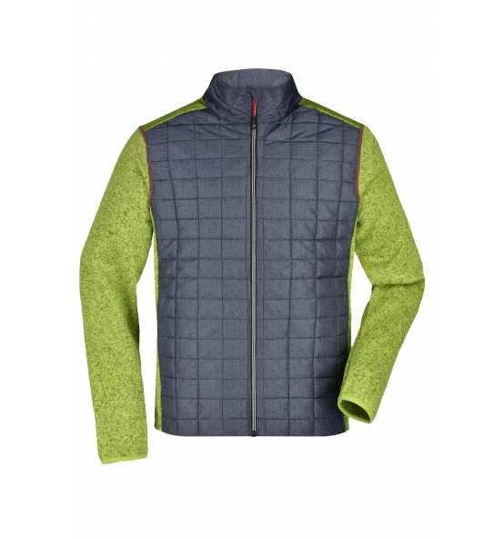 James & Nicholson Strickfleecejacke Herren JN742 4 James & Nicholson Strickfleecejacke Herren JN742 – Bild 2