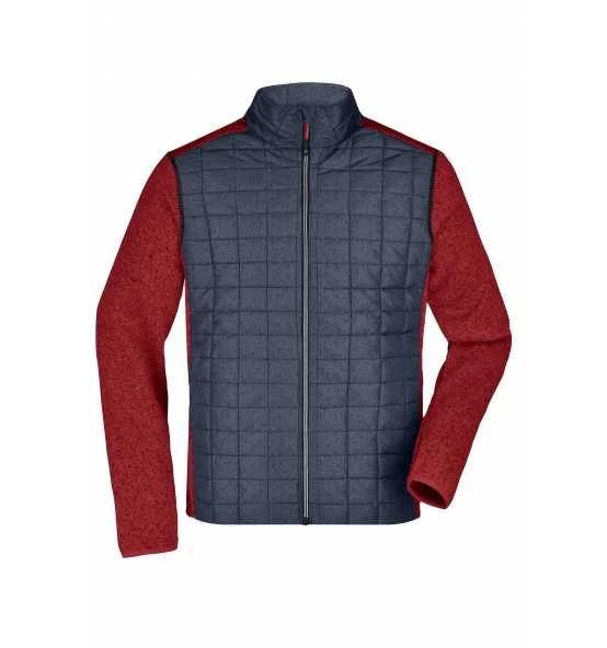 James & Nicholson Strickfleecejacke Herren JN742 6 James & Nicholson Strickfleecejacke Herren JN742 – Bild 4