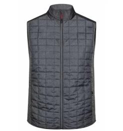 James & Nicholson Weste Materialmix Herren JN740