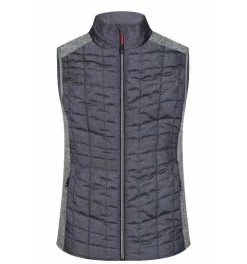 James & Nicholson Weste Materialmix Damen JN739 -Professionelles Geschäft für Arbeitskleidung 981636 czm