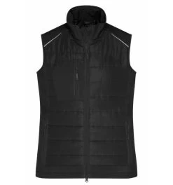 James & Nicholson Softshellweste Materialmix Damen JN1821