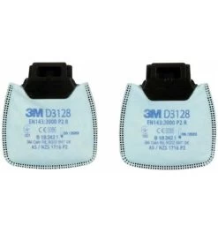 3M Partikelfilter D3128, P2R Mit Aktivkohle