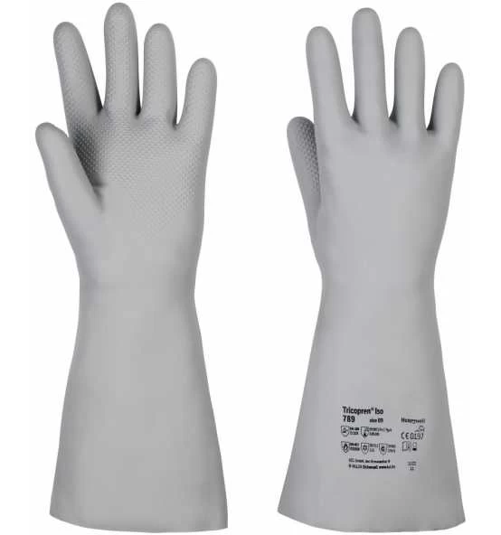 Honeywell Chemikalienhandschuh Tricopren ISO 789 3 Honeywell Chemikalienhandschuh Tricopren ISO 789