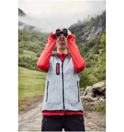 James & Nicholson Strickfleece Weste Mit Stehkragen Damen JN773 -Professionelles Geschäft für Arbeitskleidung james nicholson strickfleece weste mit stehkragen damen jn773 738463 czm