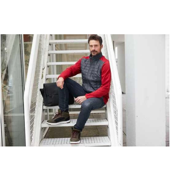 James & Nicholson Strickfleecejacke Herren JN742 8 James & Nicholson Strickfleecejacke Herren JN742 – Bild 6