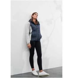 James & Nicholson Strickfleecejacke Im Stylischen Materialmix Damen JN771 -Professionelles Geschäft für Arbeitskleidung james nicholson strickfleecejacke im stylischen materialmix damen jn771 738394 czm
