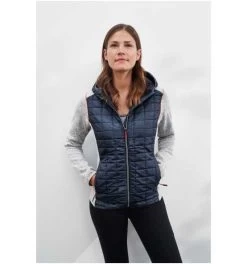 James & Nicholson Strickfleecejacke Im Stylischen Materialmix Damen JN771 -Professionelles Geschäft für Arbeitskleidung james nicholson strickfleecejacke im stylischen materialmix damen jn771 738395 czm