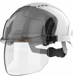 JSP Schutzhelm EVO VISTAshield Mit Visier Weiß