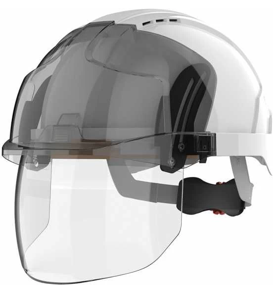 JSP Schutzhelm EVO VISTAshield Mit Visier Weiß 3 JSP Schutzhelm EVO VISTAshield Mit Visier Weiß