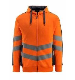 Mascot Warnschutz Kapuzensweatshirt CORBY SAFE SUPREME Mit Reißverschluss 50138 -Professionelles Geschäft für Arbeitskleidung mascot warnschutz kapuzensweatshirt corby safe supreme mit reissverschluss 50138 598094 czm