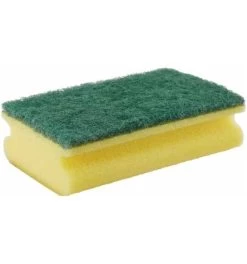 Scheuerschwamm Gelb Gross 15x9x4cm