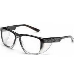 Univet Schutzbrille Diamond/After Dark EN 166, Scheibe Klar +1, 5, Polycarbonat