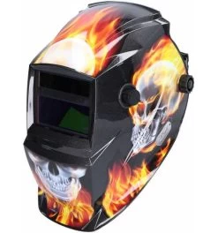 KS Tools Automatik-Schweißer-Schutzhelm, Flame Design