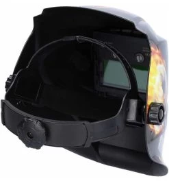 KS Tools Automatik-Schweißer-Schutzhelm, Flame Design -Professionelles Geschäft für Arbeitskleidung schweisserhelm handschild 1357885 czm