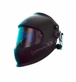 ELMAG Automatik-Kopfschweißschirm - Panoramaxx CLT -TC (1010.200), In Schwarz 'Optrel', DIN 2,0/4-12 (manuell 7-12), Inkl. 1 Stk. Vorsatzscheibe Außen