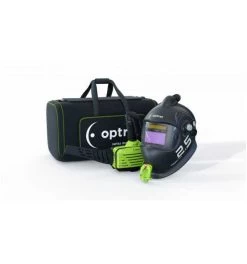 ELMAG 'Optrel' E3000X Mit Vegaview 2.5 -TC (4580.050), Automatik Schweißhelm Inkl. Frischluftsystem, DIN 2,5/8-12, Inkl. Atemschutzsystem E3000X TH3 1