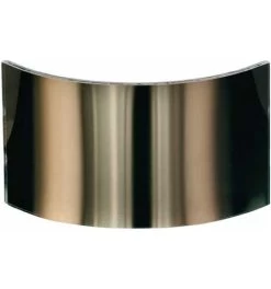 Jutec Weitwinkelscheibe, Glas Goldbedamft, 100 X 220 Mm