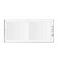 ELMAG Korrekturglas / Dioptrienscheibe +1.5, 107x51x3 Mm, Für ELMAG MultiSafeVario, L-TC, 2XL, PREMIUM, PREMIUM-TC & KEMPER Autodark 660 & 760 Modelle