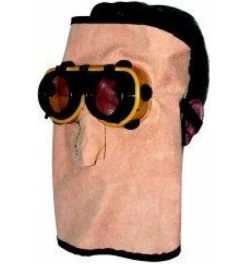 Schweißerledermaske Kurz Für Gläser 50mm