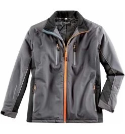 Terratrend Softshelljacke 9618 Gr. M Schwarz/anthrazit