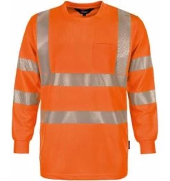 Vizwell Warnshirt Langarm VWTS 21 UV50+ -Professionelles Geschäft für Arbeitskleidung vizwell warnshirt langarm vwts 21 uv50 905230 czm