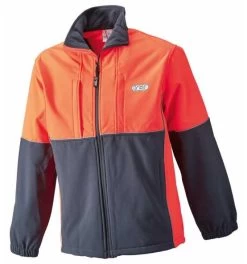 Watex Softshelljacke 8-6320 Gr. S Anthrazit/leuchtrot