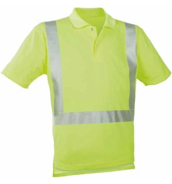 Watex Warnschutz Poloshirt Gelb Und Orange 5 Watex Warnschutz Poloshirt Gelb Und Orange – Bild 3