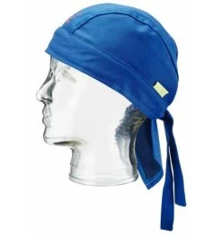 Weldas Kopftuch Gewebe, Feuer- Fest, Blau